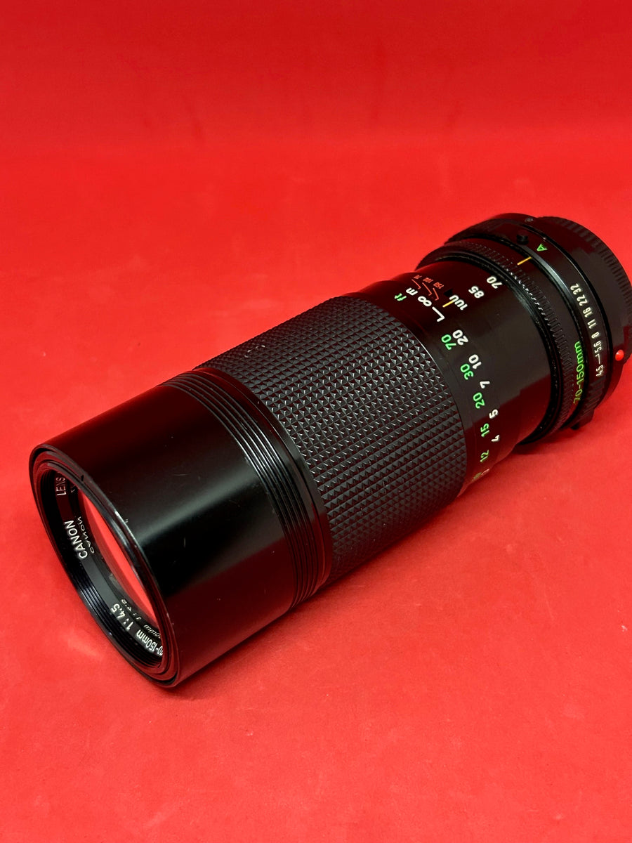 Canon 70-150mm f/4.5 Manual Focus Lens FD-Mount – Lincoln Camera