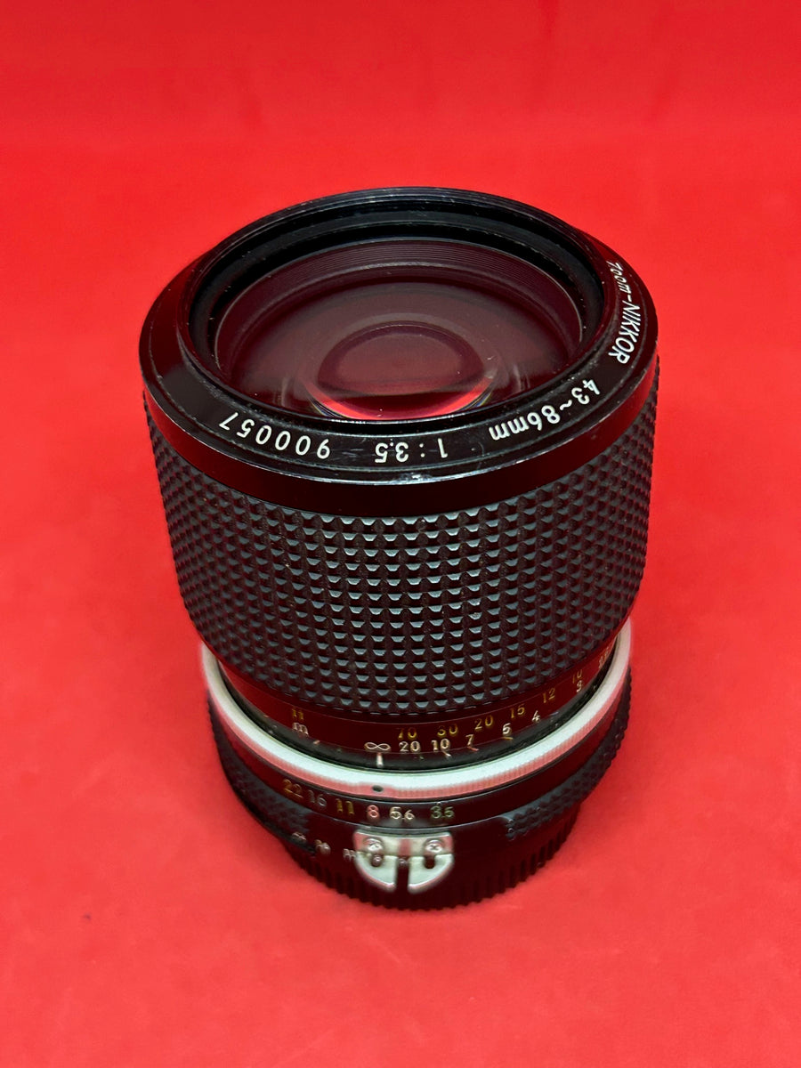Nikon 43-86mm f/3.5 Zoom-NIKKOR AI Manual Lens – Lincoln Camera