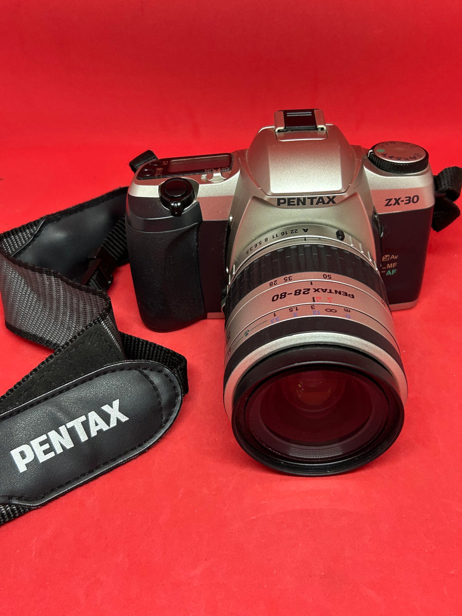 Pentax ZX-30 35mm SLR Film Camera SMC Pentax-FA 28-80mm Lens