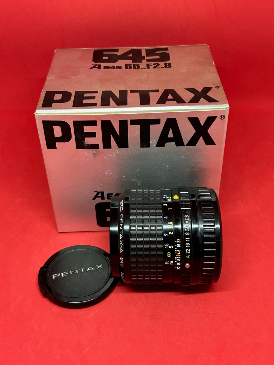 PENTAX SMC PENTAX-A 645 1:2.8 75mm 中判カメラ レンズ ペンタックス