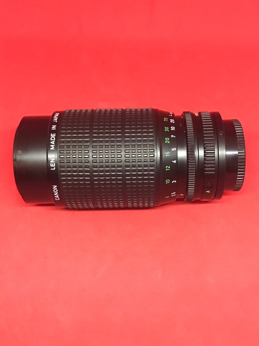 Canon 75-200mm f/4.5 Macro Canon FD-Mount Manual Focus Zoom Lens Canon 75-200mm f/4.5 Macro Canon FD-Mount Manual Focus Zoom Lens