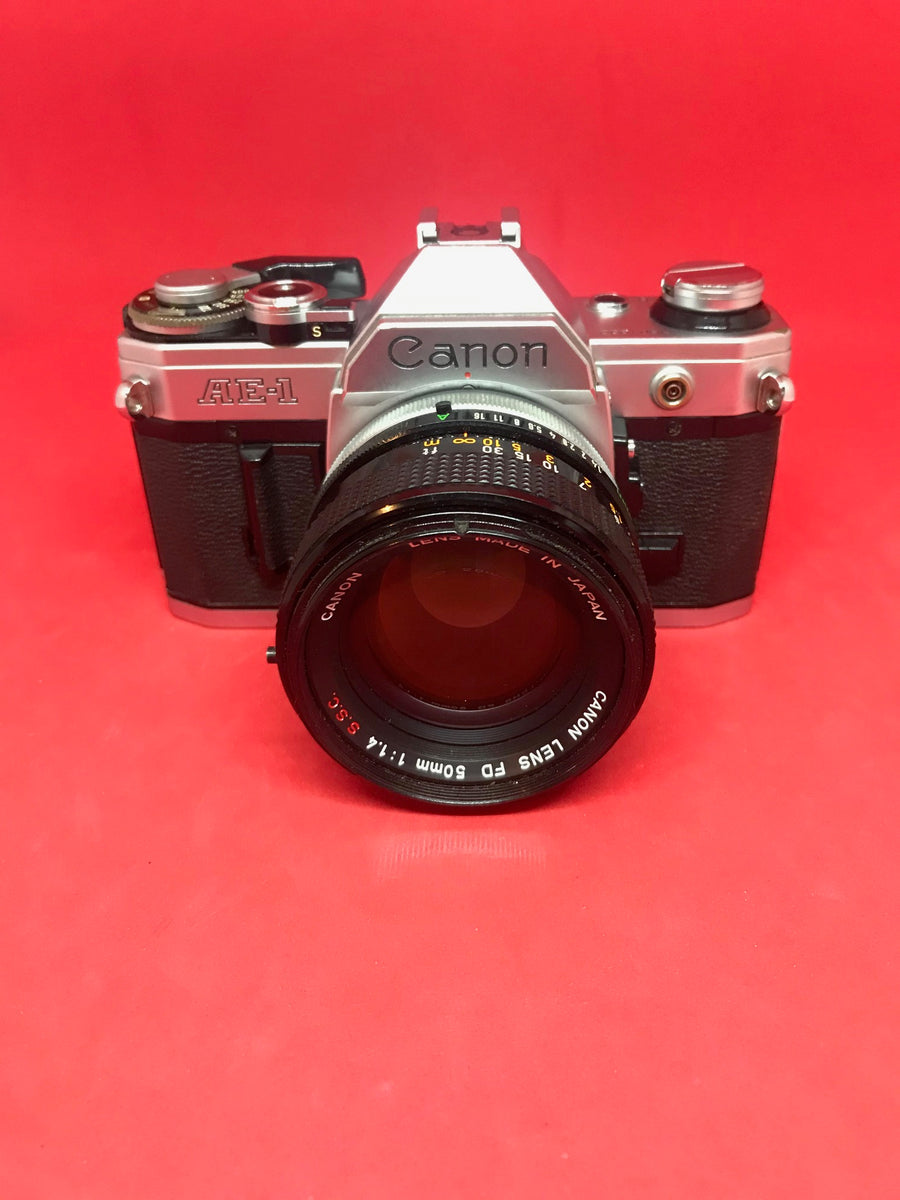 Canon AE-1 with 50mm f/1.4 Lens – Lincoln Camera Shop Online, LLC