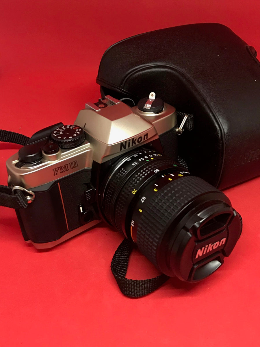 Nikon FM10 Outfit with Nikkor 35-70mm f/3.5-4.8 Zoom Lens