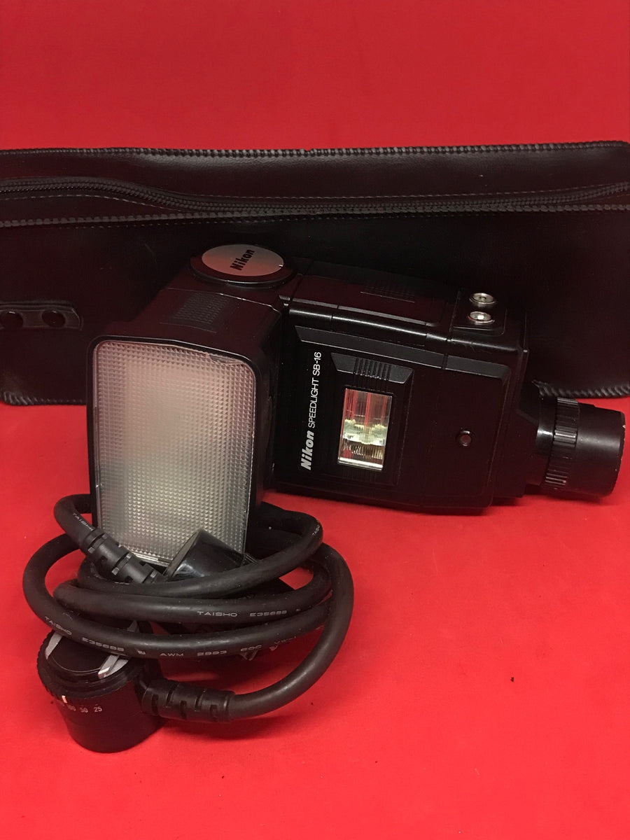 Nikon SB-16A Speedlight Flash F3, Case, SC-14 Cord – Lincoln