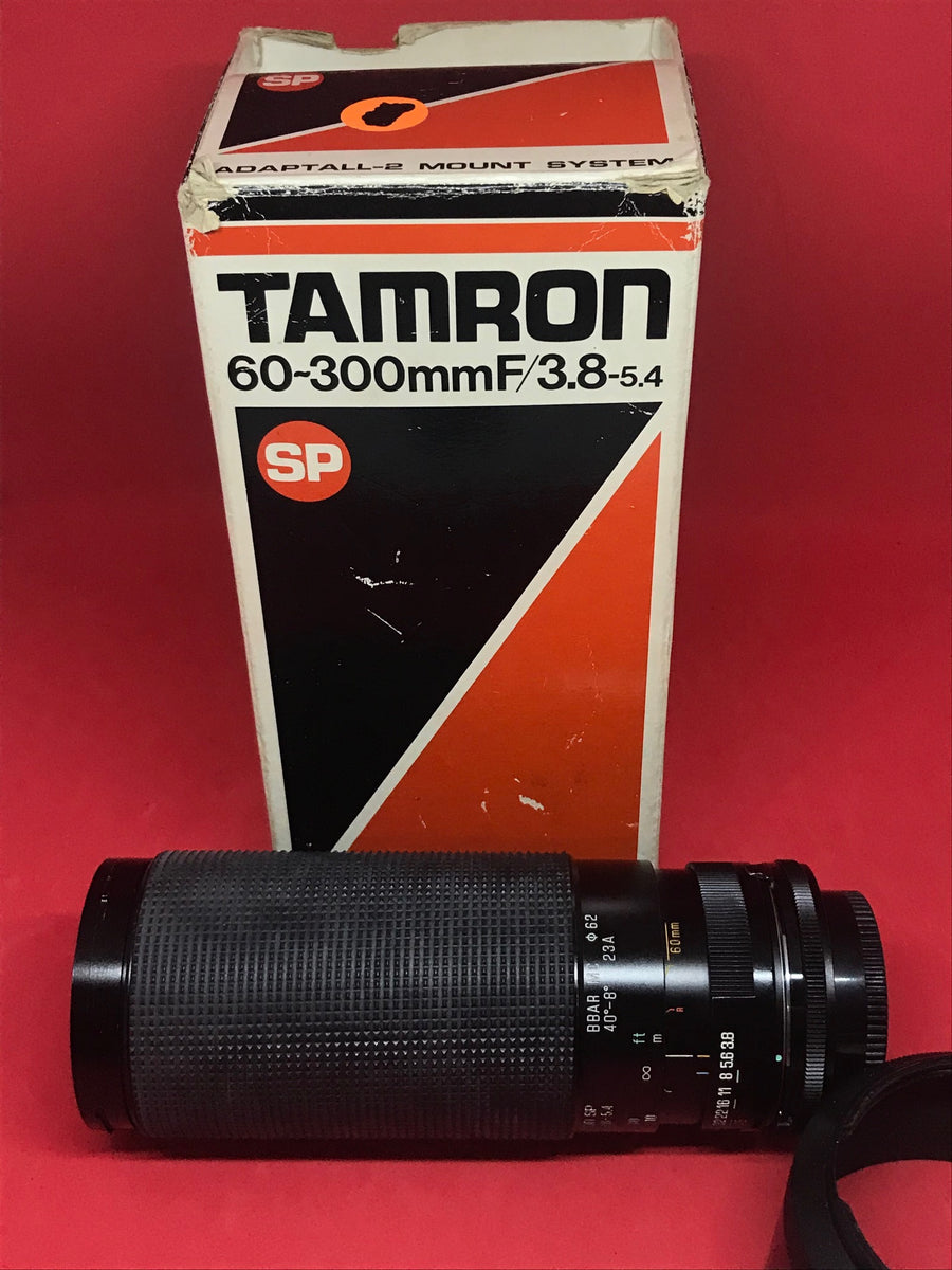 Tamron SP 23A 60-300mm F/3.8-5.4 MC Lens w/ Canon FD Mt. – Lincoln