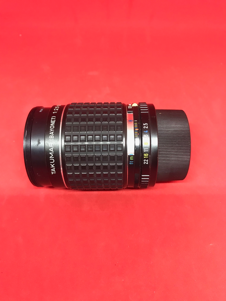 PENTAX 135MM F/2.5 TAKUMAR K MOUNT MANUAL FOCUS LENS – Lincoln