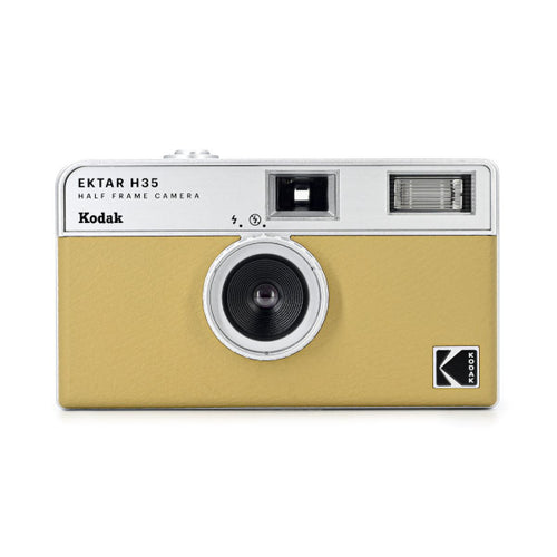 Kodak Ektar H35 Half Frame 35mm Camera With 22mm Lens F/9.5 and Flash - Sand Color