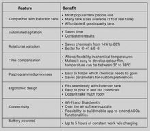 Load image into Gallery viewer, AGO Film Processor with Funnel and Stand (no tank)