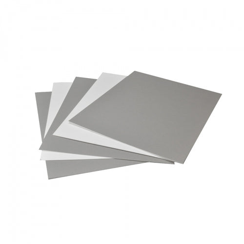 Arista Mat Board 11x14 4-ply TV Gray/White - 25 pack