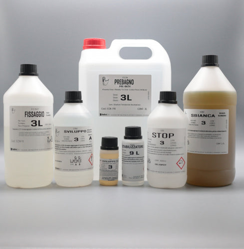 Bellini Kit ECN-2 3 Liter Motion Picture Film Processing Kit