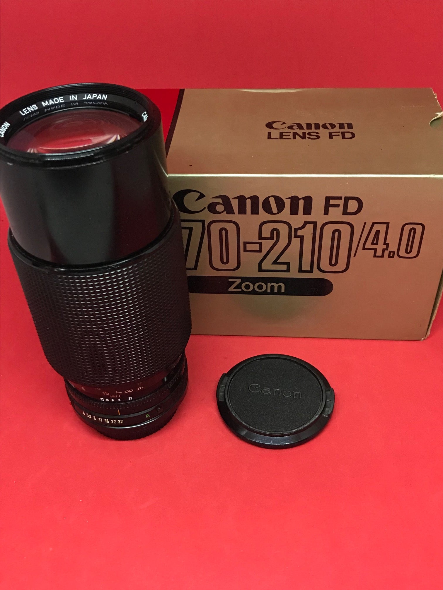Canon 70-210mm F/4 Macro FD Zoom Lens – Lincoln Camera Shop Online 