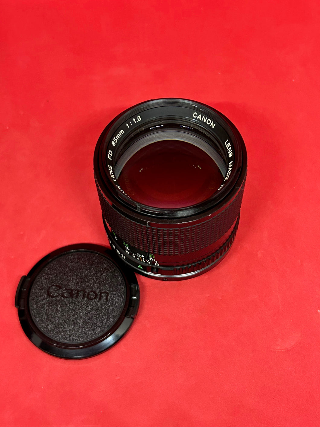 Canon 85mm F/1.8 FD Mount Lens