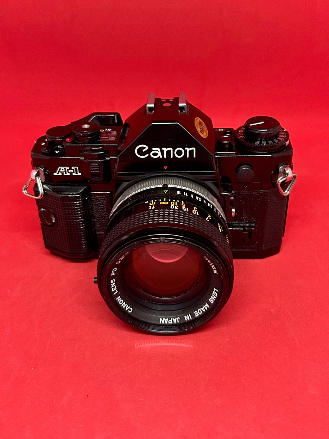 Canon A-1 with 50mm f/1.4 Lens