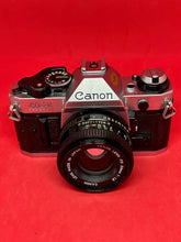 Load image into Gallery viewer, Canon AE-1 Program 35mm Camera with 50mm f/1.8 Lens