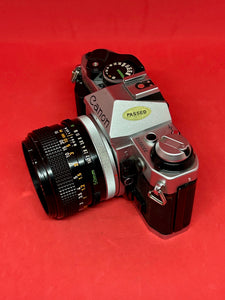 Canon AE-1 Program 35mm Camera with 50mm f/1.4 S.S.C. Lens