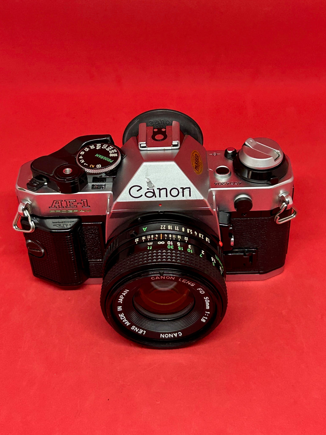 Canon AE-1 Program with 50mm f/1.8 Lens