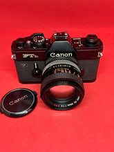 画像をギャラリービューアに読み込む, Canon FTB 35mm Camera Black with 50mm F1.4