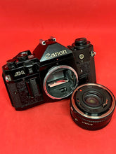 Load image into Gallery viewer, Canon A-1 with 50mm f/1.8 Lens
