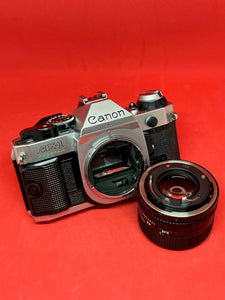 Canon AE-1 Program 35mm Camera "Olympic" with 50mm f/1.4 Lens