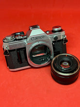 Load image into Gallery viewer, Canon AE-1 with 50mm f/1.8 Lens