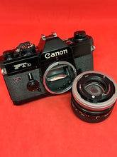 画像をギャラリービューアに読み込む, Canon FTB 35mm Camera Black with 50mm F1.4