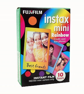 Fuji Instax Mini Rainbow Instant Color Film - 10 Sheets – Lincoln ...