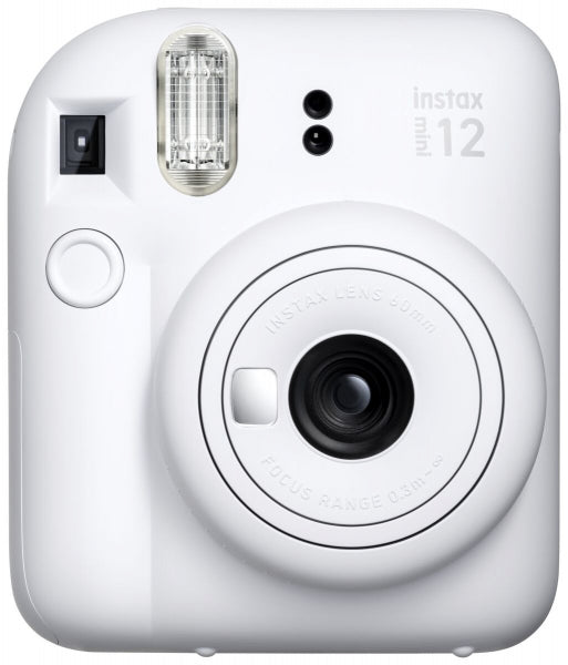 Fuji Instax Mini 12 Instant Film Camera - Clay White