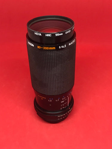 Kiron 80-200mm F/4 Macro Manual Focus Lens For Nikon AI