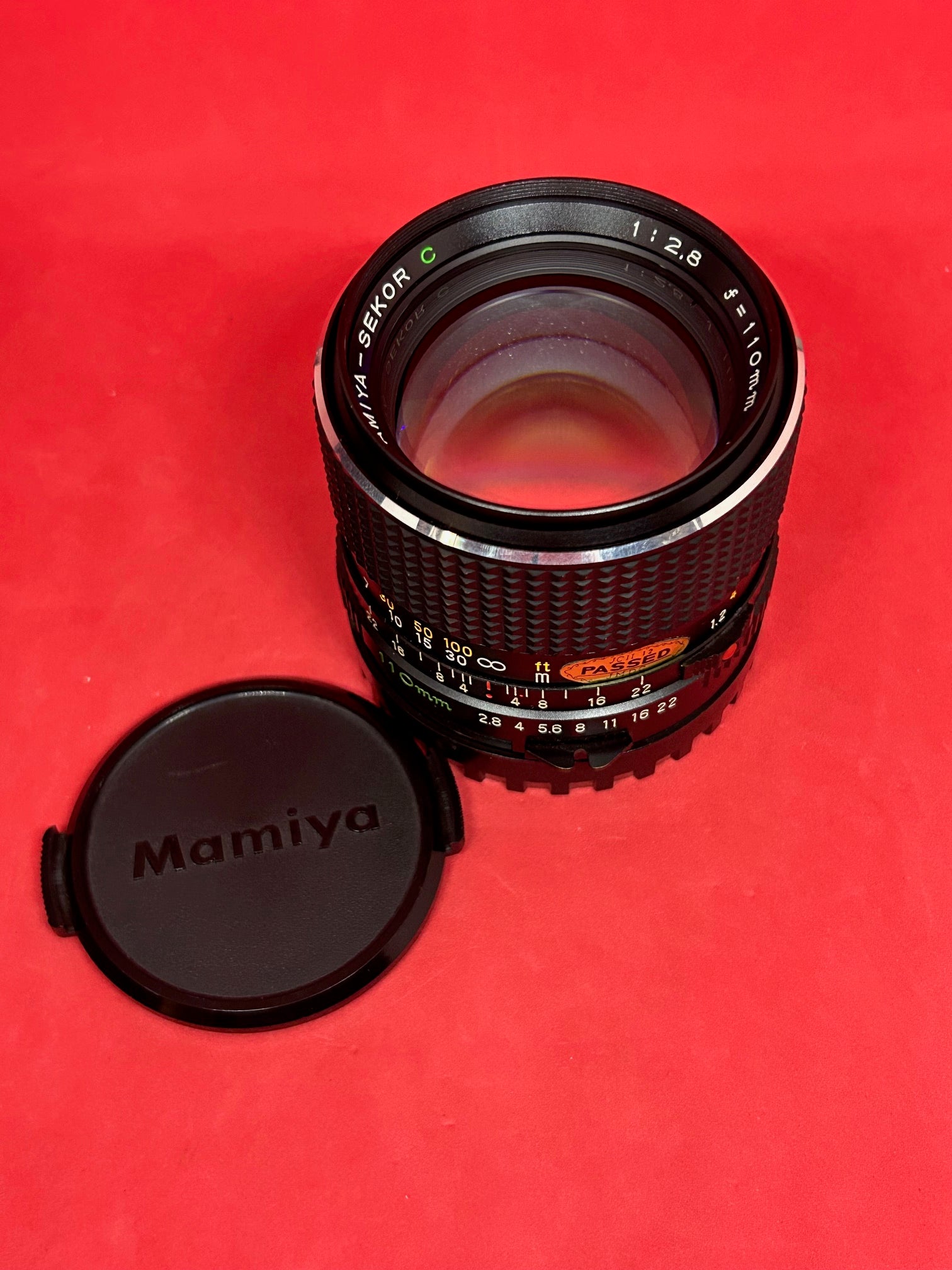 マミヤ MAMIYA SEKOR C 645 110mm F2.8 N Mamiya Sekor C m645 645 110mm f2.8 Portrait Prime Lens [EXC-]