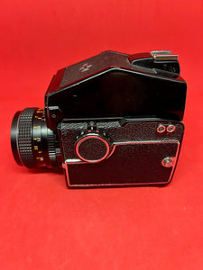 Mamiya 645 J Film Camera, 80mm f/2.8 lens, PD Prism, 220 Insert