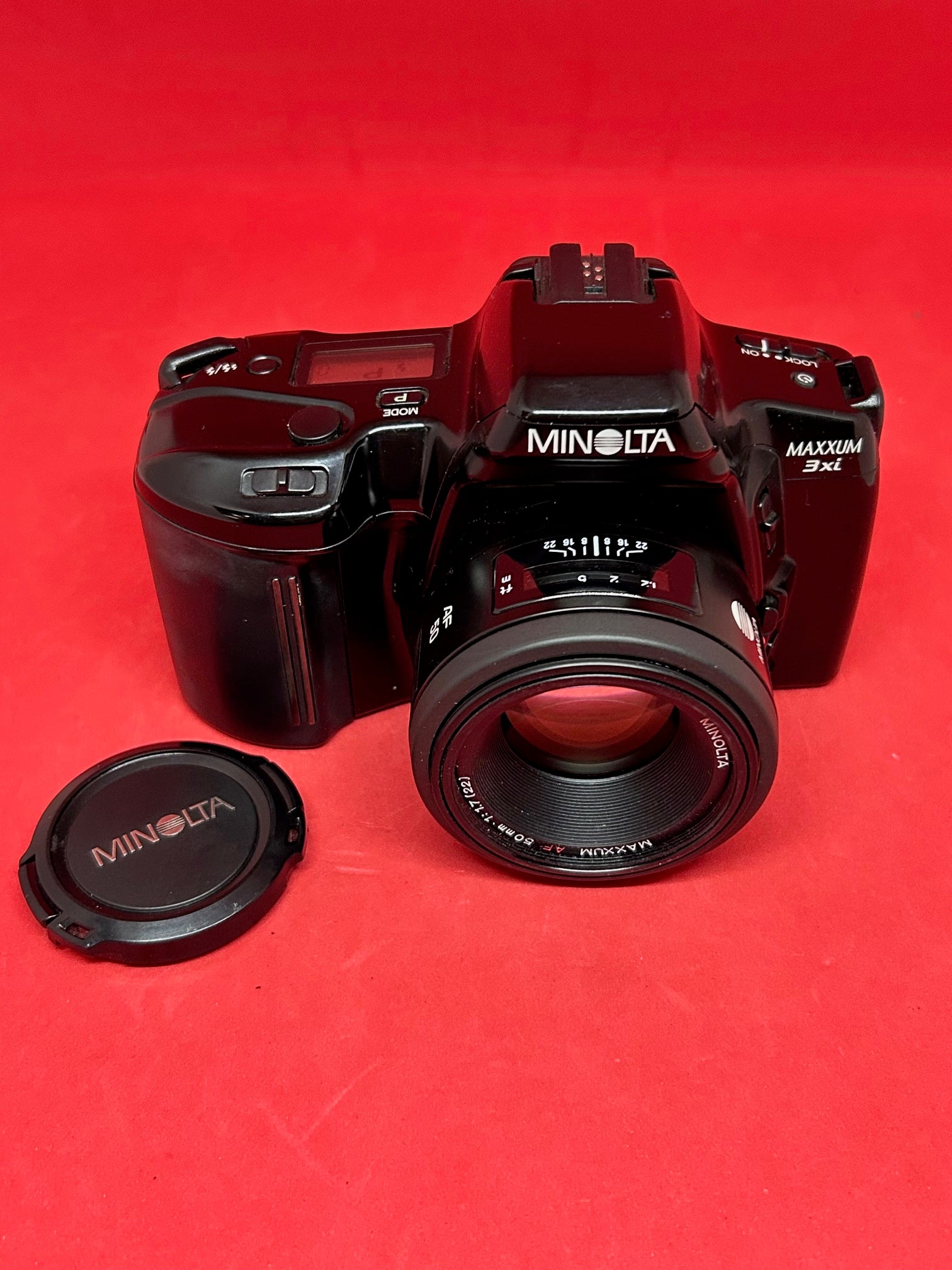 Minolta 3xi 35mm Film Camera with 50mm F/1.7 Lens – Lincoln Camera