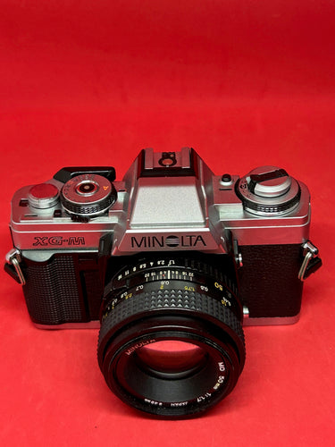 Minolta XG-M 35mm Camera with 50mm f/1.7 Lens