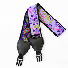 Charger l'image dans la galerie, MY FAVE REVERSIBLE NECK STRAP LILAC LEAVES