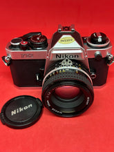 将图片加载到图库查看器，Nikon FE2 Chrome Body With 50mm f/1.8 Lens