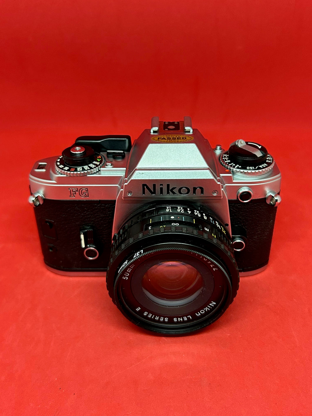 Nikon FG 35mm Film Camera with 50mm f/1.8 