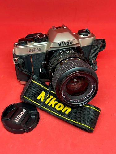 Nikon FM10 with Nikkor 35-70mm f/3.5-4.8 Zoom Lens