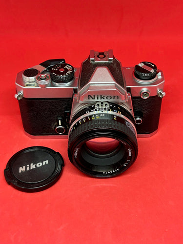 Nikon FM with 50mm f/1.8 Lens