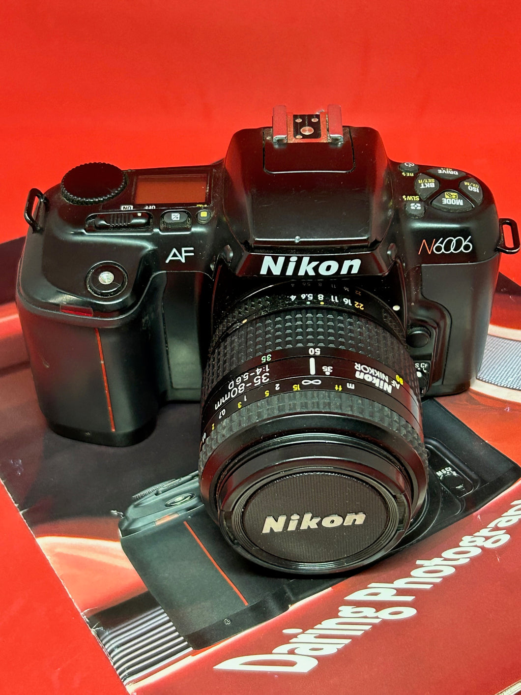 Nikon N6006 with 35-70mm f/3.3-4.5 Zoom