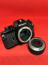Laden Sie das Bild in den Galerie-Viewer, Nikon EM With 50mm f/1.8 Series "E" Lens
