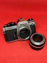 Load image into Gallery viewer, Nikon FE2 Chrome Body With 50mm f/1.4 Lens