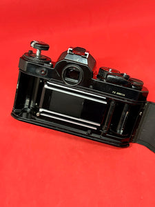 Nikon FE Black Body With 50mm F/1.8 "E" Lens