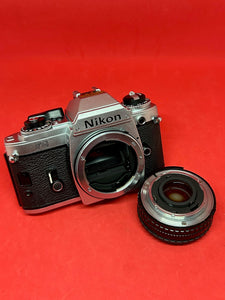 Nikon FG 35mm Film Camera with 50mm f/1.8 "E" Lens