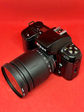 Load image into Gallery viewer, Nikon N6006 with Tamron 28-200mm Zoom Lens