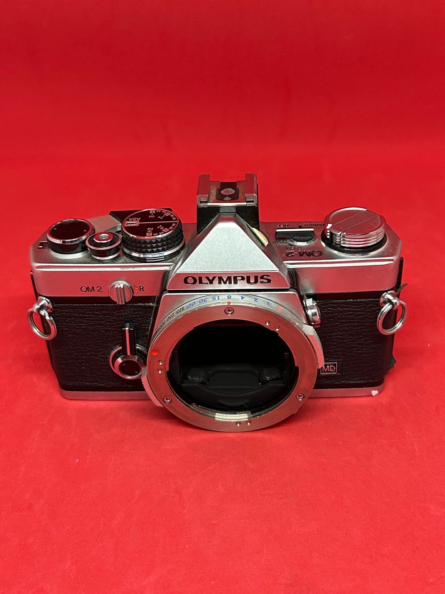 Olympus OM2n Body Only AS IS – Lincoln Camera Shop Online, LLC