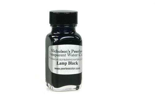 Peerless Black and White (Liquid) Spotting Dye - Lamp Black 1 oz.