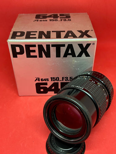 Pentax SMC-A 645 150mm f/3.5 Telephoto Prime Lens