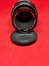 Load image into Gallery viewer, Pentax-M Macro 50mm f/4 Lens SMC