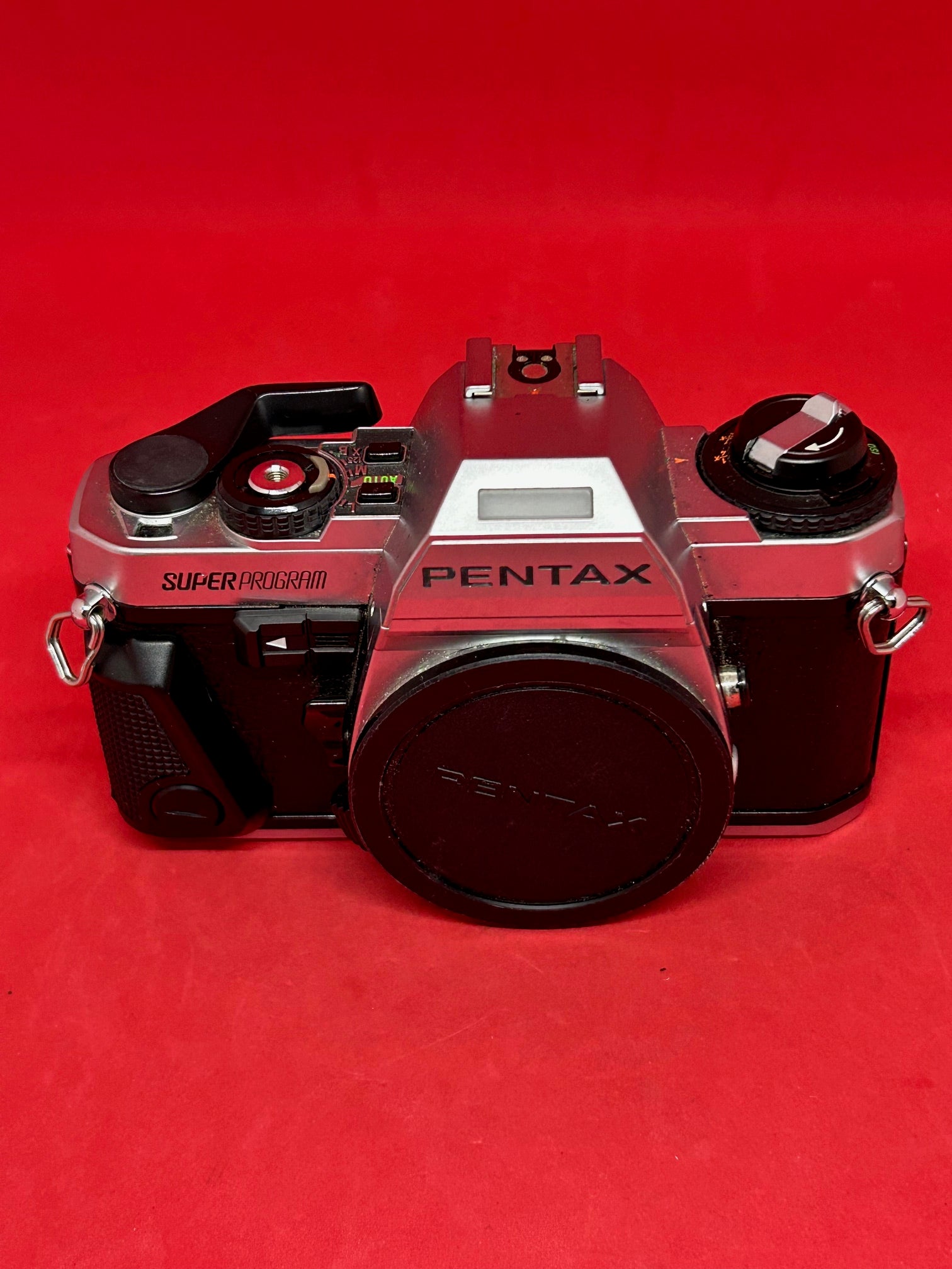 Pentax Super Program Body Only AS IS Parts – Lincoln Camera Shop