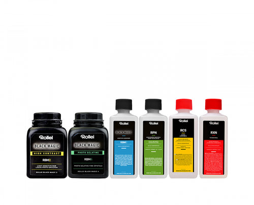 Rollei Black Magic High Contrast Liquid Photo Emulsion Kit