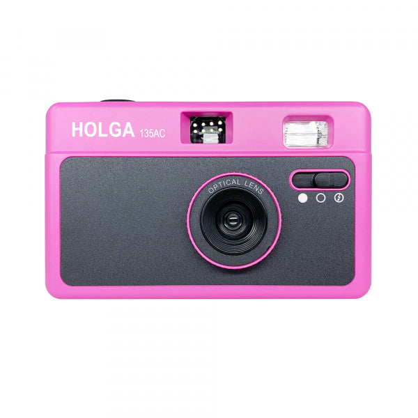 Holga 135AC Camera - Hot Pink – Lincoln Camera Shop Online, LLC